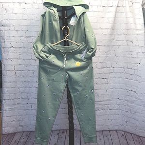 Cat&Jack  Color Army Green L(10/12) jogging pants suits